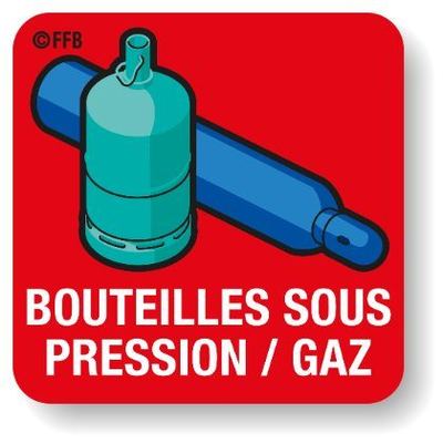 Pictogramme FFB — Bouteilles sous pression